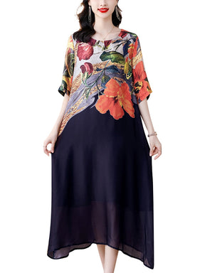 Vestido Longo Floral - Floratta