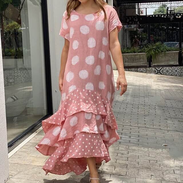 Vestido Longo com Babados - Luanne